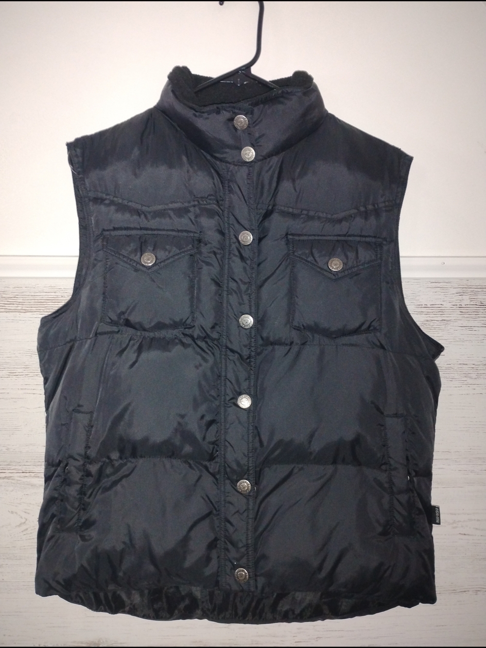 Rampage Black Puffer Vest